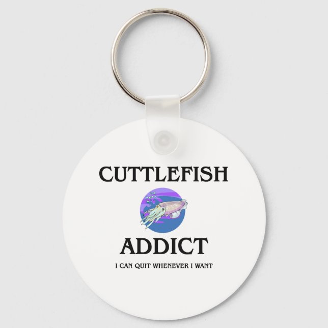 Llavero Adicto de la Cuttlefish (Anverso)