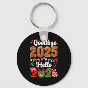 Llavero Adiós 2025 Hola 2026 Feliz Nochevieja Chris