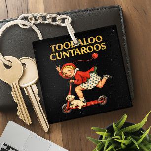 Llavero Adiós Cuntaroos Divertido Sarcasmo Humor Retro