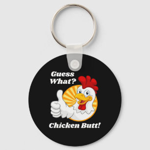 Llavero Adivina Qué Trasero De Pollo Divertidísimo Chiste