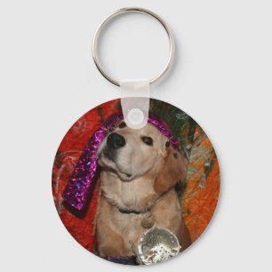 Llavero Adivino del golden retriever