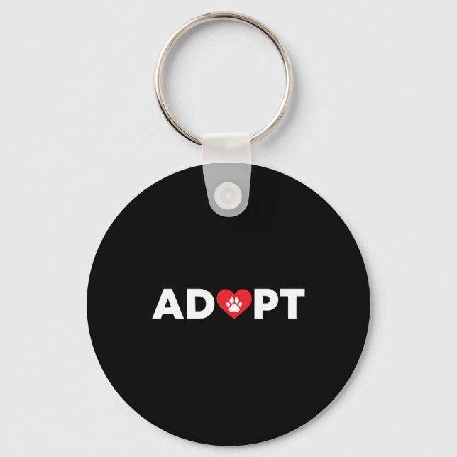 Llavero Adopción de Rescate Animal (Anverso)