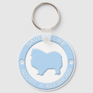 Llavero Adoptar una clave de Keeshond