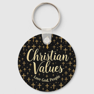 Llavero Adoptar valores cristianos: Amar a Dios, amar a la