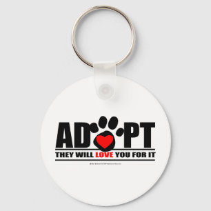 Llavero Adopte Pawprint