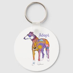 Llavero Adopte un galgo