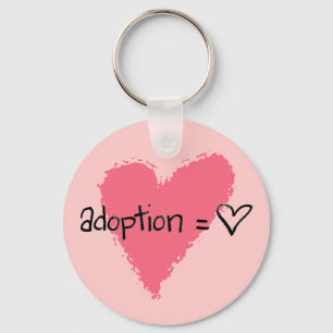 Llavero Adoption keychain