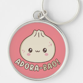 Llavero Adora-Bao Cute Kawaii Bao Dumpling Pun Lover
