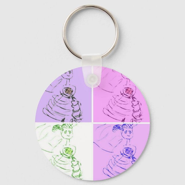 Llavero Adorable Bride (Anverso)