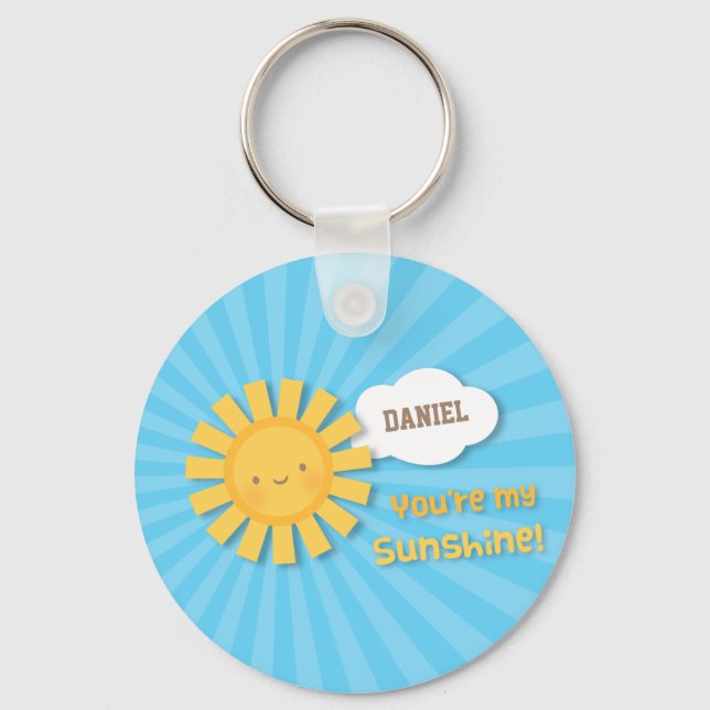 Llavero Adorable Eres Mi Apreciación Del Sol (Anverso)