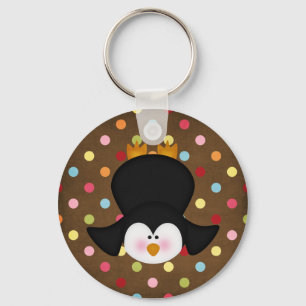 Llavero adorable pingüino