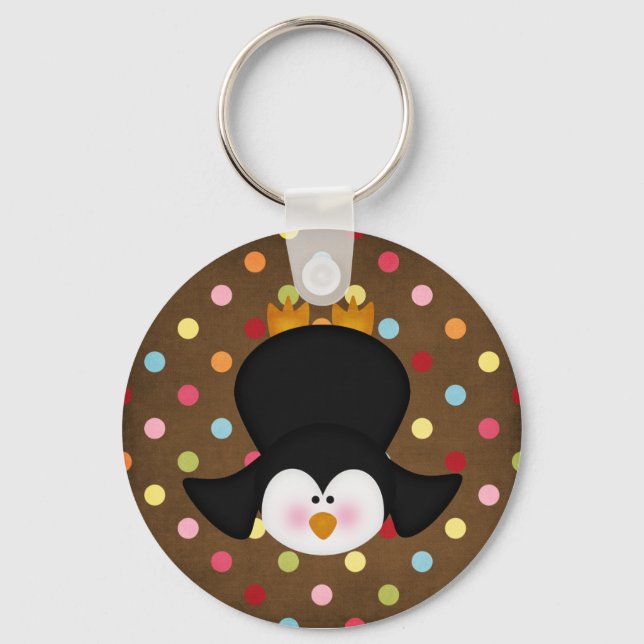 Llavero adorable pingüino (Anverso)