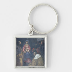 Llavero Adoración de unos de los reyes magos, 1629 (aceit