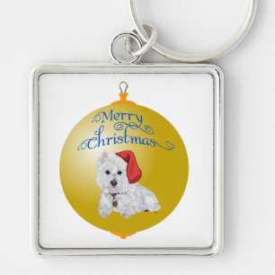 Llavero Adorno Ayudante de Santa Westie