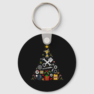 Llavero Adorno de Navidad Mecánico Árbol en Mecánico de Co