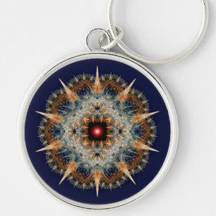 Llavero Adorno fractal espinoso