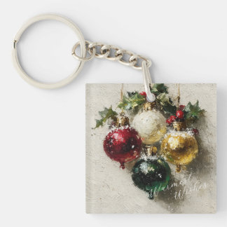 Llavero Adornos Navideños Vintage