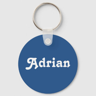 Llavero ADrian de la cadena de claves