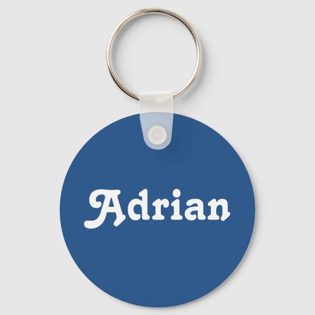 Llavero ADrian de la cadena de claves (Anverso)