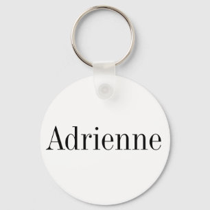 Llavero Adrienne Name Keychain