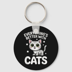 Llavero Adultos De Gato Cute Amante O Niños Chicas Gatos