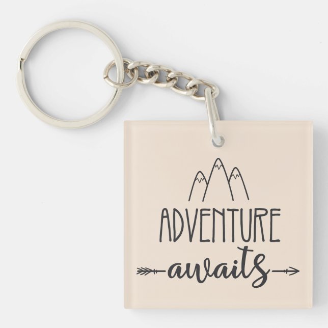 Llavero Adventure Awaits (Frente)