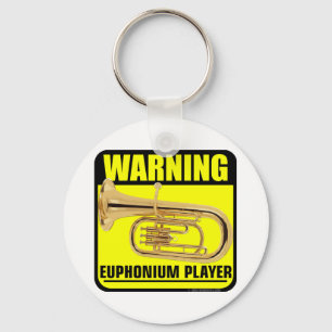 Llavero ¡Advertencia! Jugador del Euphonium