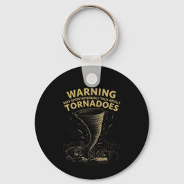 Llavero Advertencia: Puedo Hablar Espontáneamente De Torna