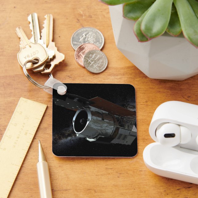 Llavero Aeronave espacial con telescopio infrarrojo de cam (Escritorio )