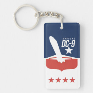 Llavero Aeroplano clásico de la línea aérea