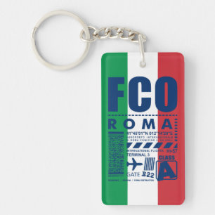 Llavero Aeropuerto de Roma FCO