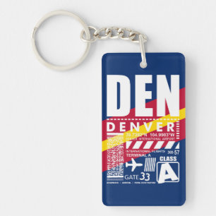 Llavero Aeropuerto DEN Denver