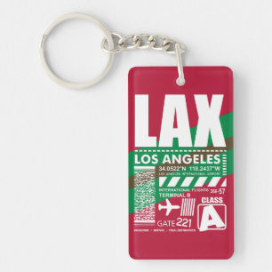 Llavero Aeropuerto LAX Los Angeles