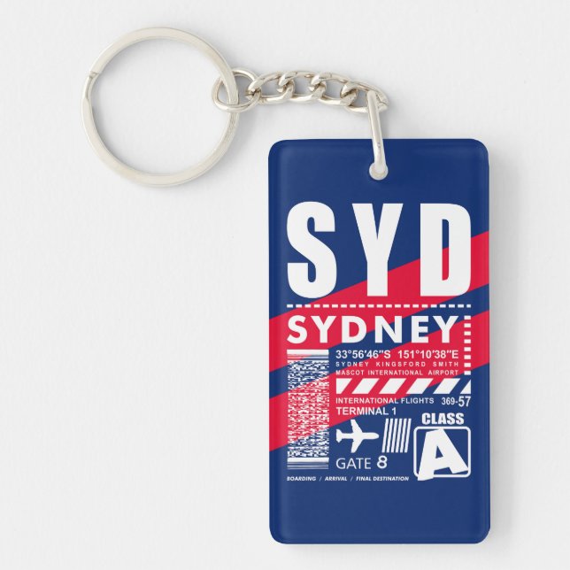 Llavero Aeropuerto SYD Sydney (Frente)