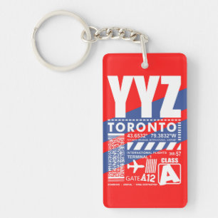 Llavero Aeropuerto YYZ Toronto