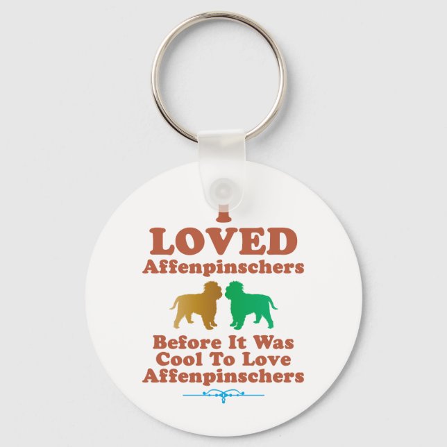 Llavero Affenpinscher (Anverso)