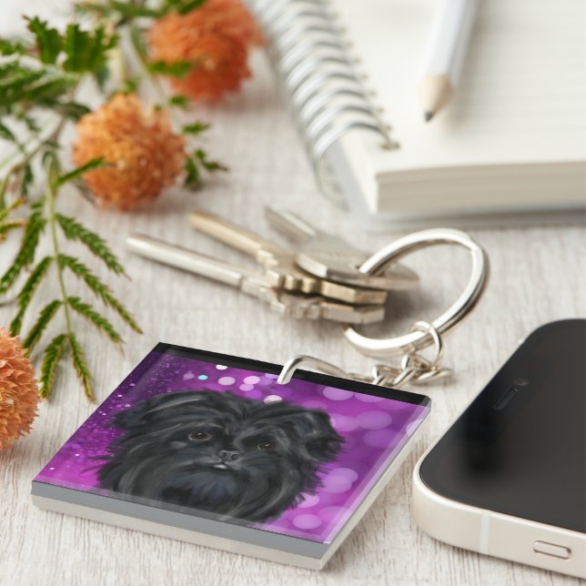 LLAVERO AFFENPINSCHER   (Frente Derecha)