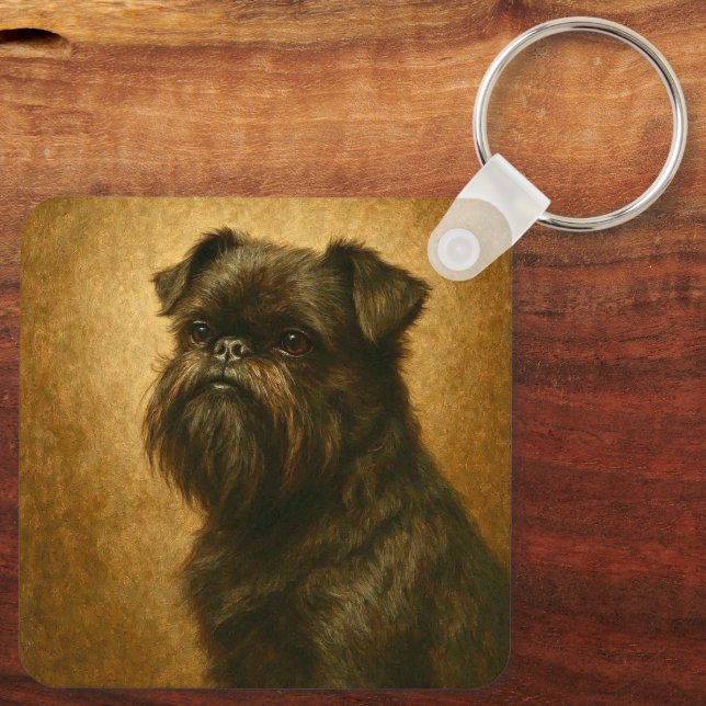Llavero Affenpinscher (Reverso )