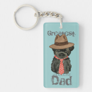 Llavero Affenpinscher Dad
