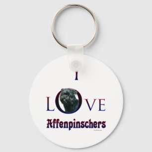 Llavero Affenpinscher I Love