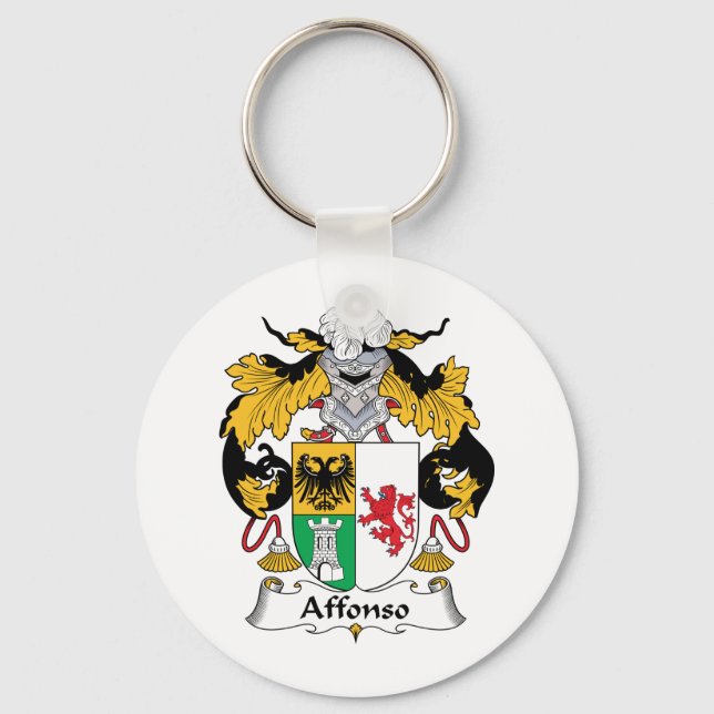 Llavero Affonso Family Crest (Anverso)