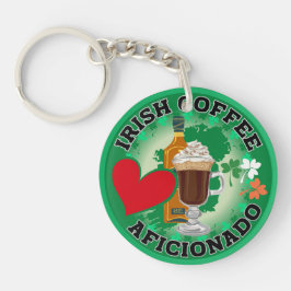 Llavero Aficionado al café irlandés