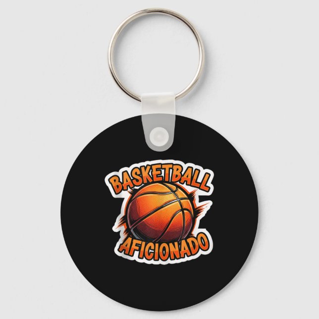 Llavero Aficionados Al Baloncesto Coach Lover Expert Playe (Anverso)