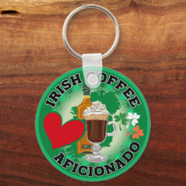 Llavero Aficionados al café irlandés.