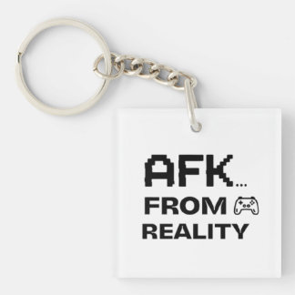 Llavero AFK de la Realidad divertido
