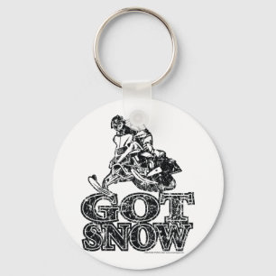 Llavero Afligido por Nieve