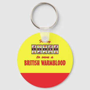 Llavero Afortunado a propio un diseño británico del