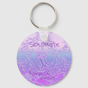 Llavero afortunado del flor de Indalo