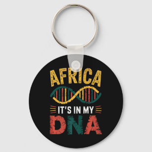 Llavero África en mi patrimonio africano de Adn