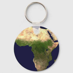Llavero Africa From Space